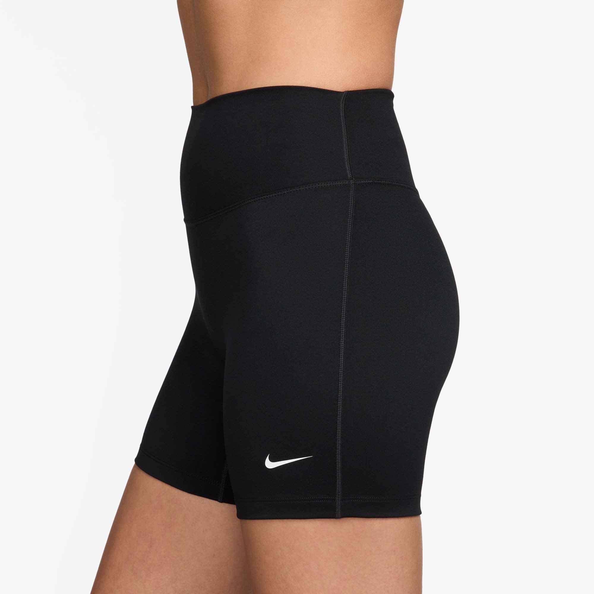 Nike Trainingstights W NK DF ONE HR 5IN SHORT USEAM schnell trocknend, atmungsaktiv, mit elastischem Bund