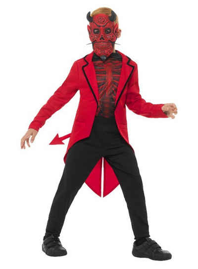 Smiffys Kostüm Tag der Toten Teufel, Auch der Teufel tanzt gerne beim Dia de los Muertos