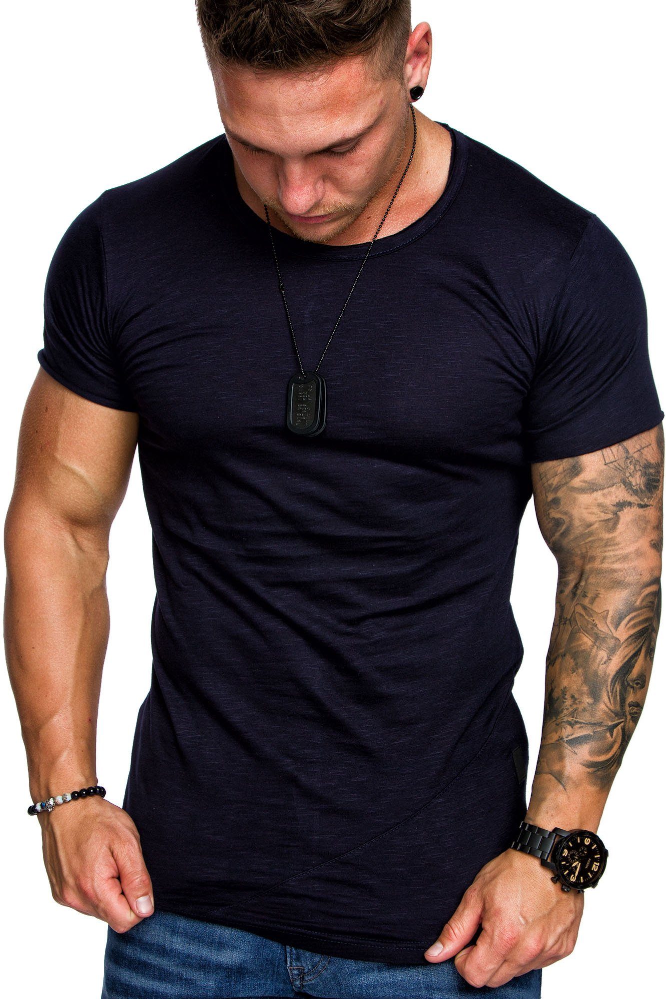Amaci&Sons T-Shirt AUSTIN Herren Oversize Vintage günstig online kaufen