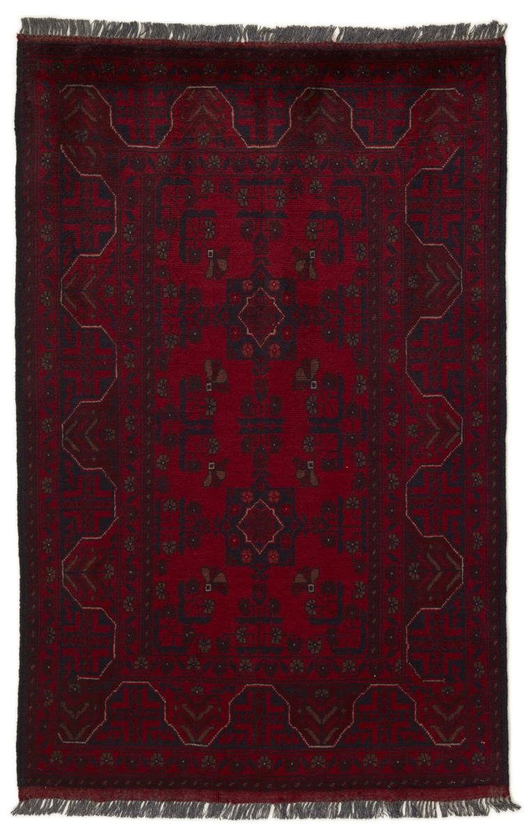 Orientteppich Khal Mohammadi 99x155 Handgeknüpfter Orientteppich, Nain Trading, rechteckig, Höhe: 6 mm