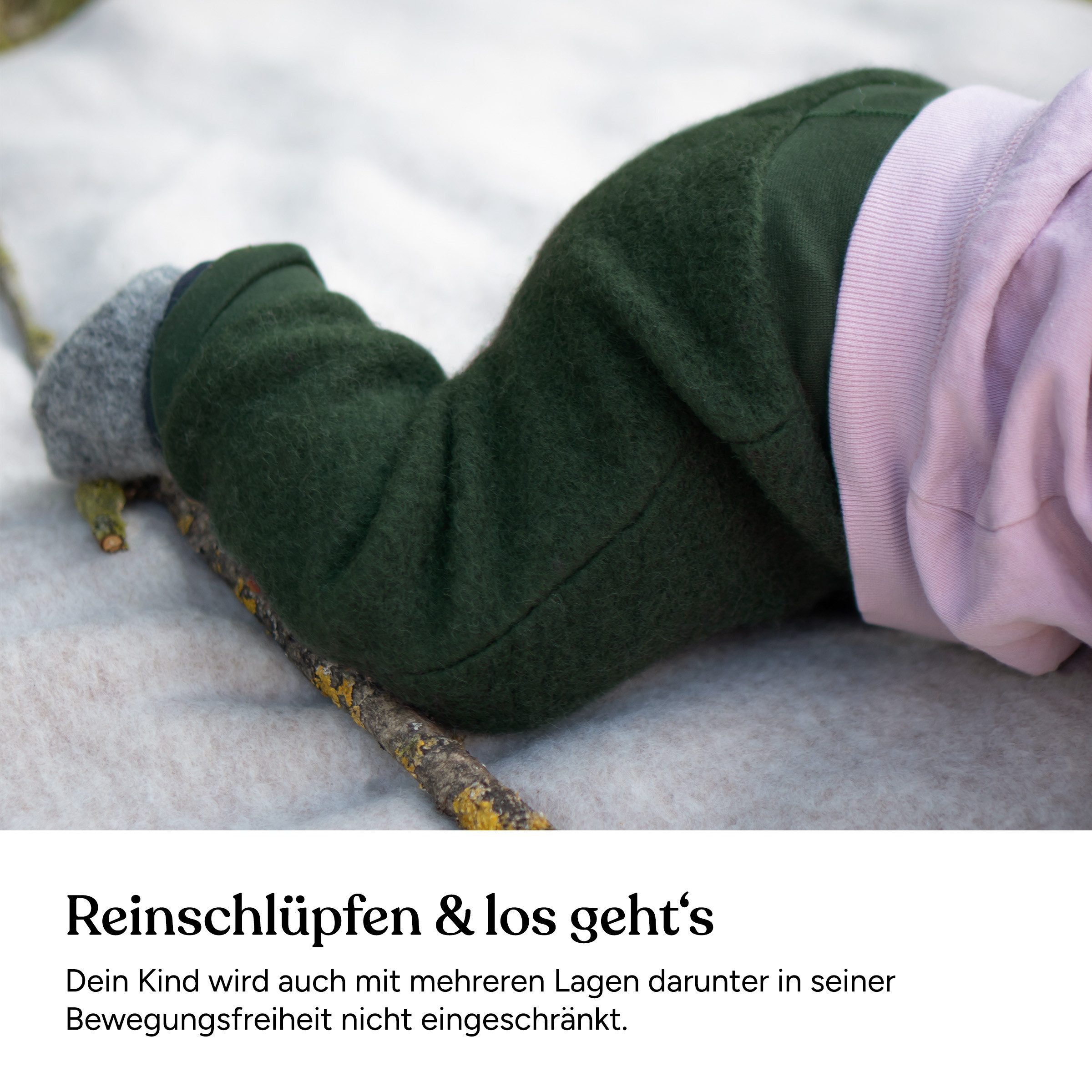 Ehrenkind Outdoorhose Walkhose aus Bio-Wolle & Bio-Baumwolle