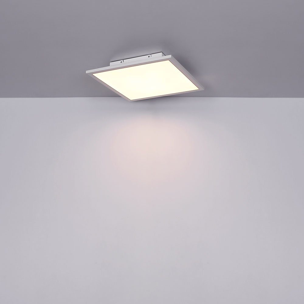 fest LED-Leuchtmittel Wohnzimmerleuchte etc-shop Deckenlampe Deckenleuchte, Panel Deckenleuchte Warmweiß, LED verbaut, LED