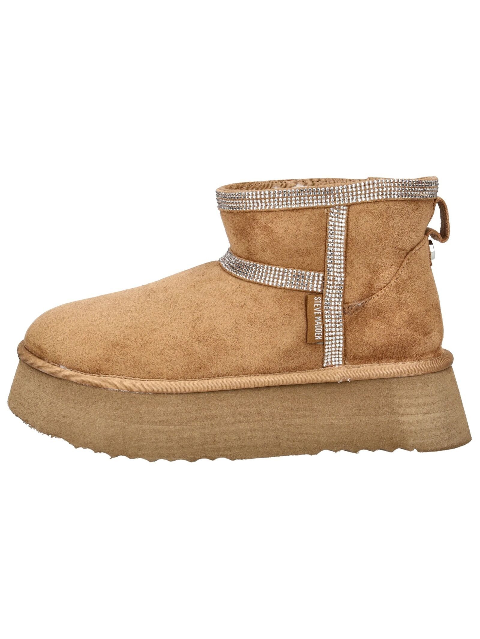 STEVE MADDEN STEVE MADDEN Stiefelette Veloursleder Plateaustiefelette günstig online kaufen