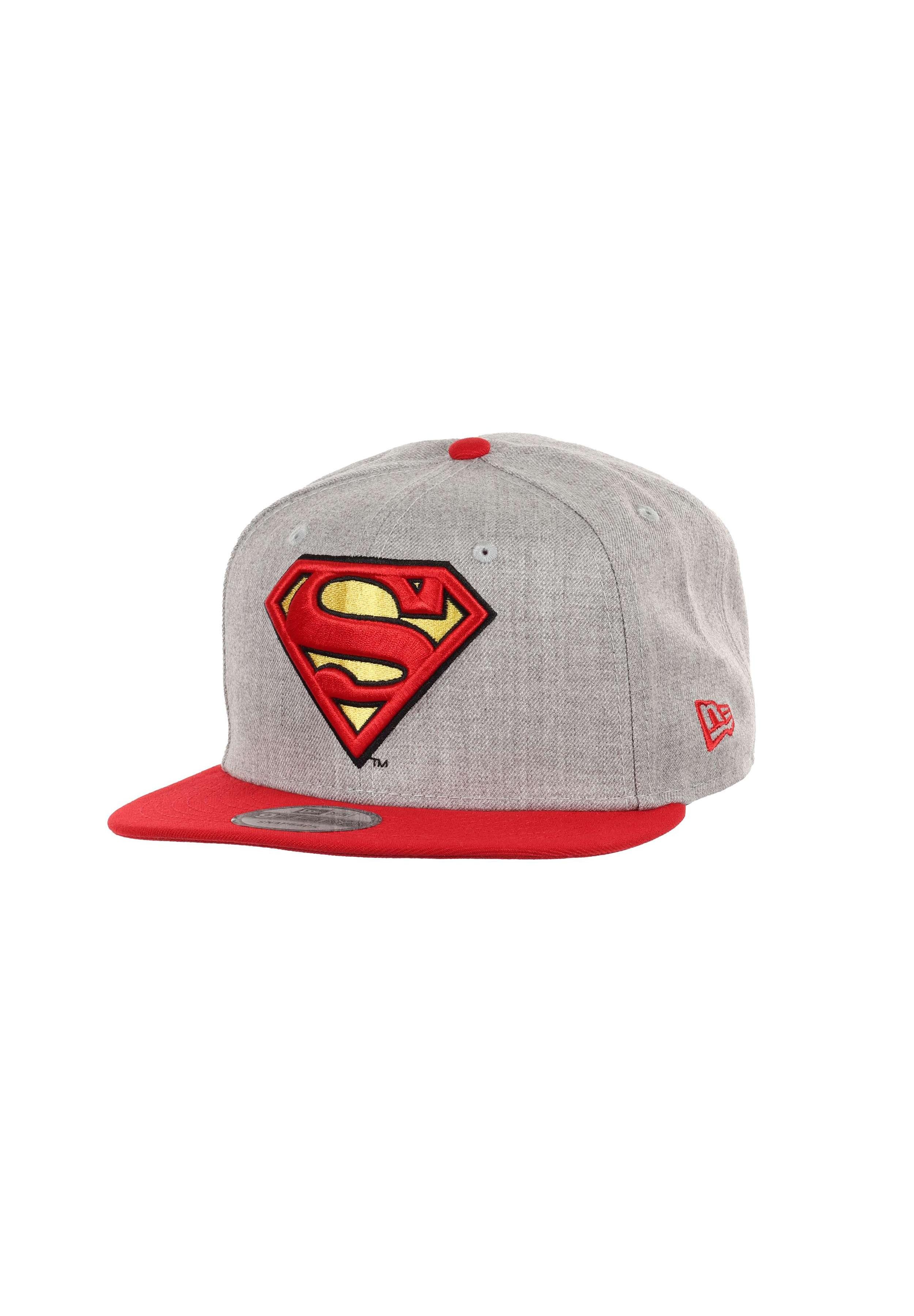 New Era Snapback Cap Superman DC Two Tone Grau Rot Verstellbare 9Fifty Snapback Cap New Era (1-St)