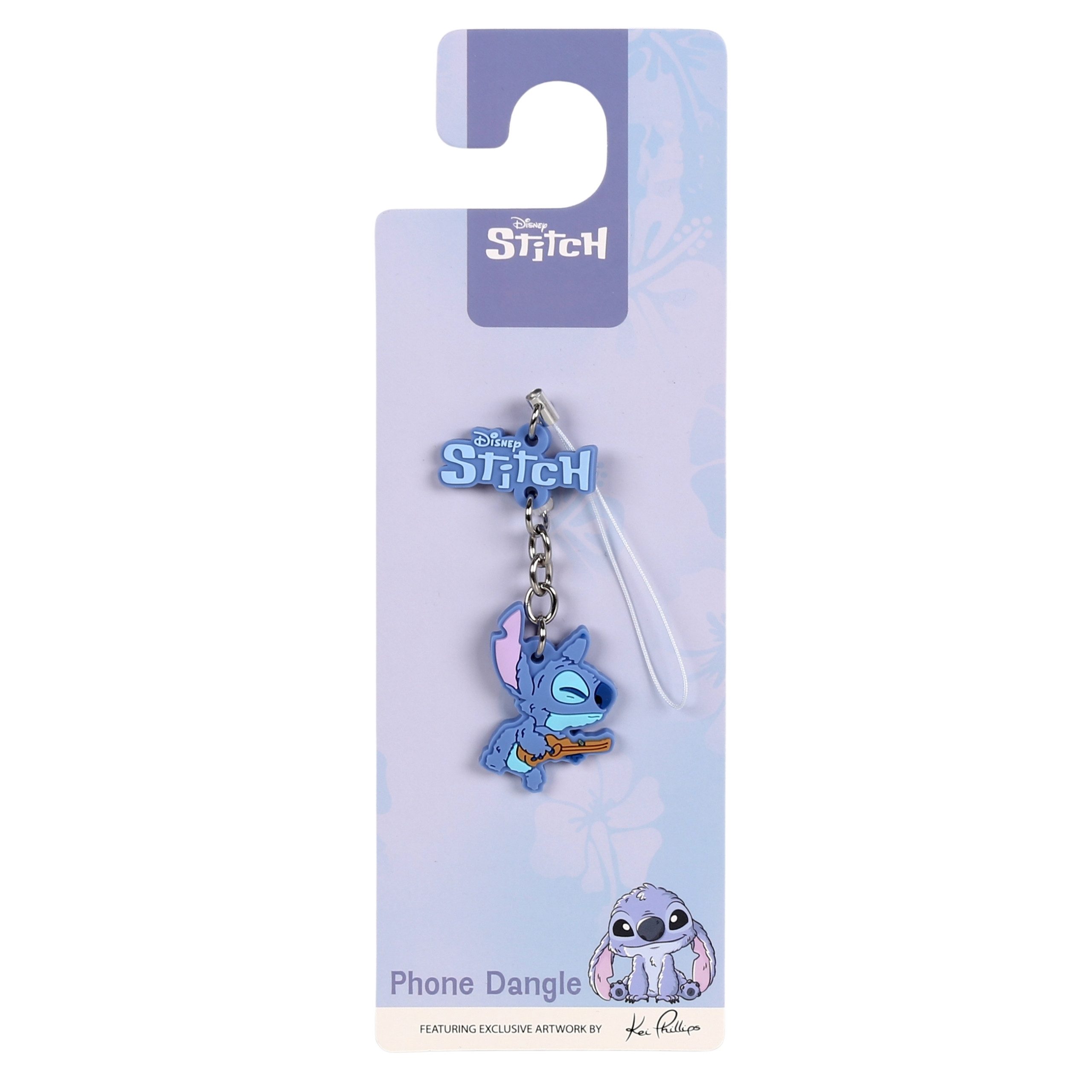 Disney Schlüsselanhänger Disney Stitch Handy-Schlüsselanhänger, blauer Etui-Anhänger Źródła