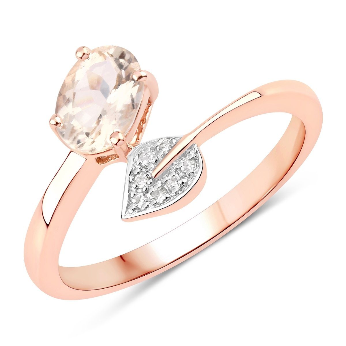 Rafaela Donata Fingerring roségold, aus Sterling Silber