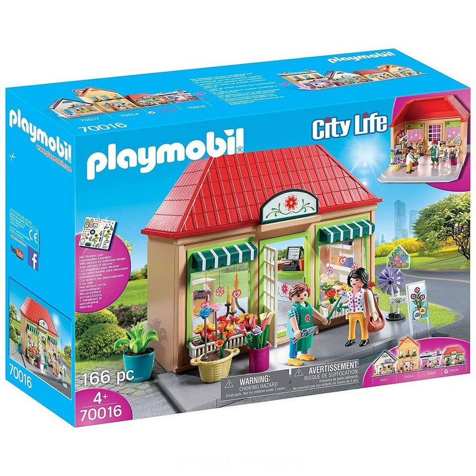 Playmobil 174 Spielwelt PLAYMOBIL 174 70016 City Life Mein Blumenladen