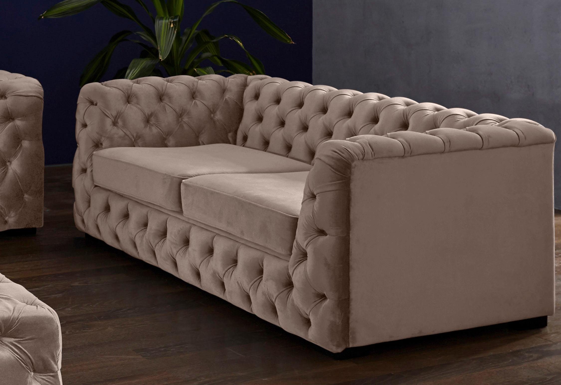 Guido Maria Kretschmer Home&Living Chesterfield-Sofa Kalina, günstig online kaufen