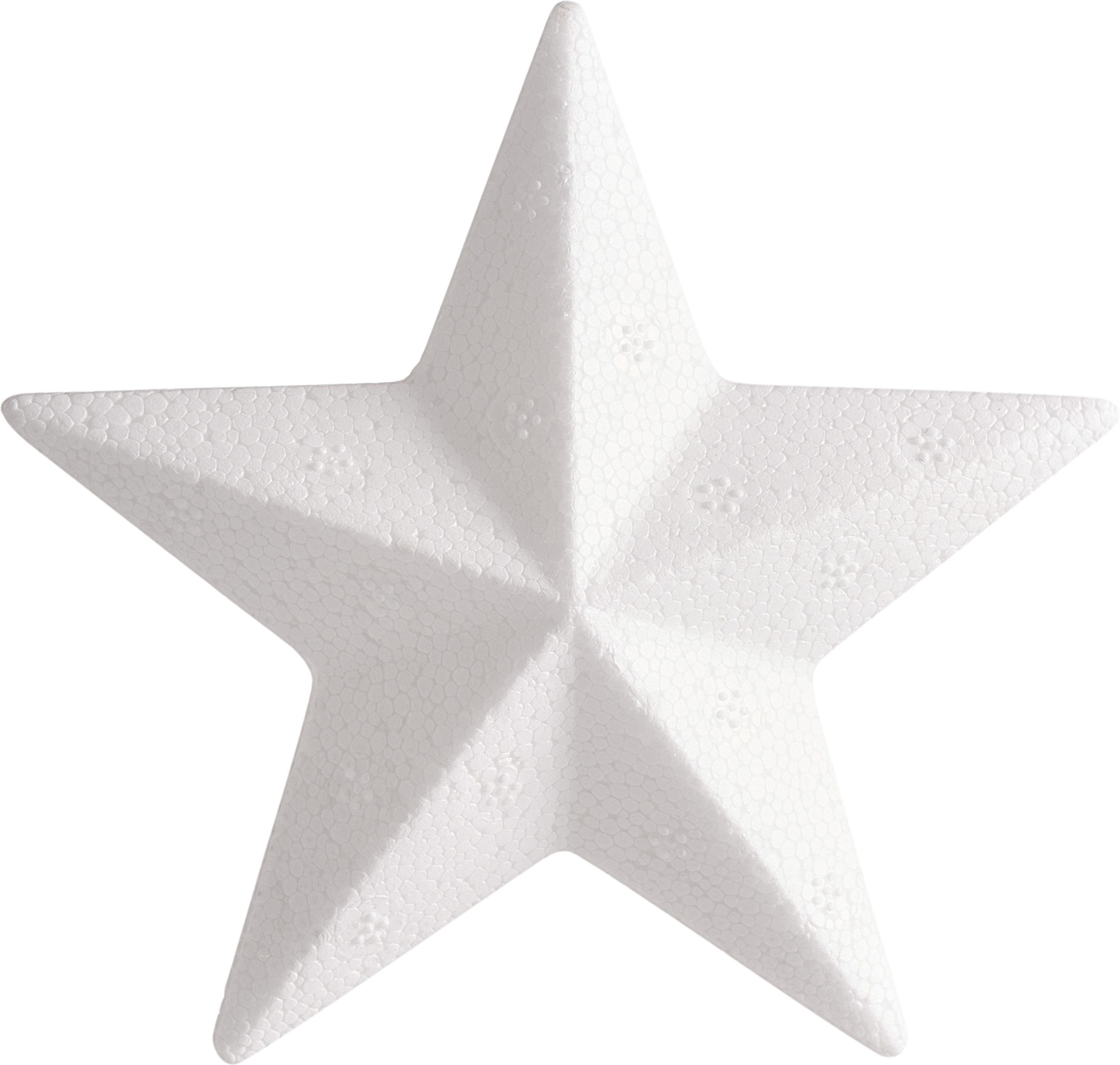 VBS Styropor-Figur Stern, 10 cm