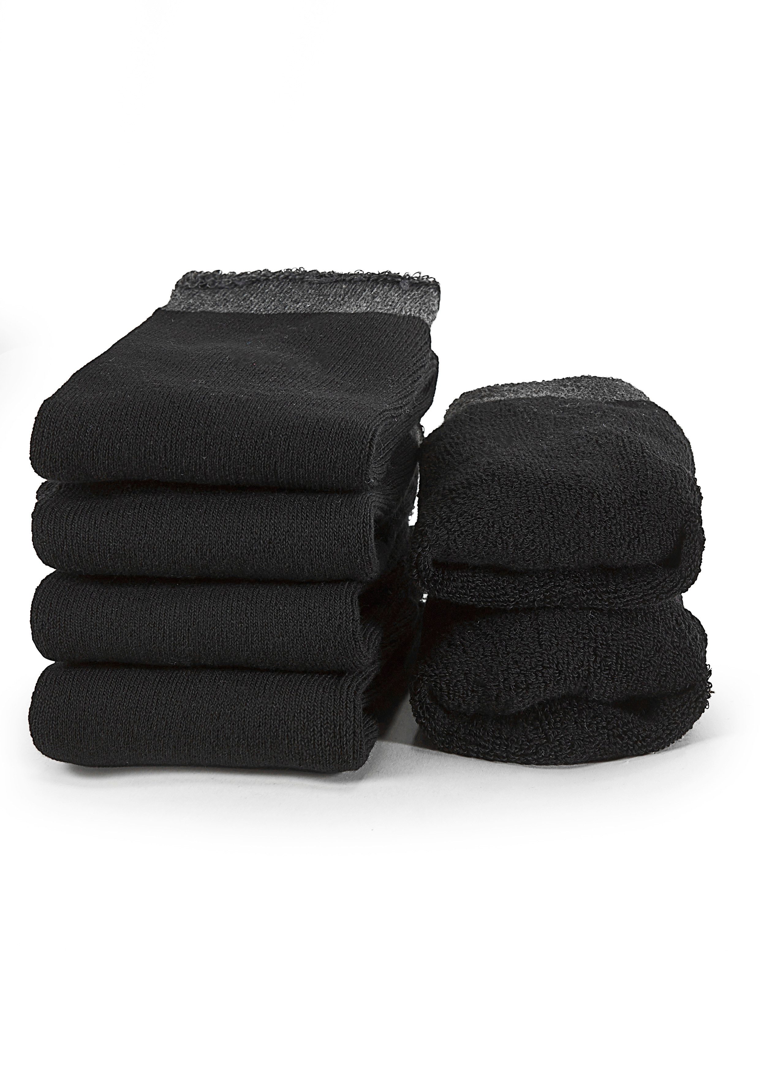 Lavana Kuschelsocken (Packung, 4-Paar) mit Innenfrottee