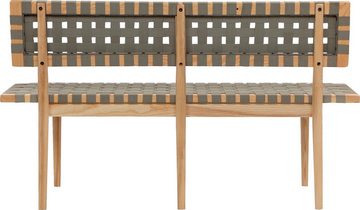 andas Sitzbank Jorunn, In 2 Farben erhältlich, aus massivem Eschenholz, Breite 140 cm