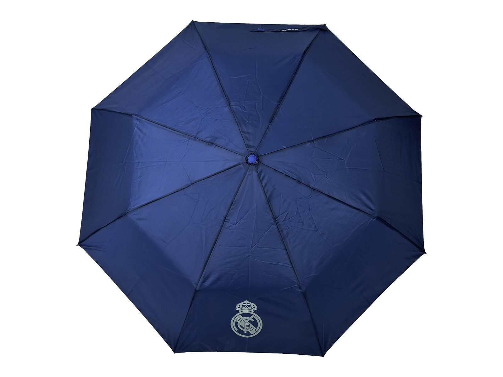 Real Madrid Taschenregenschirm manueller Regenschirm faltbar für Alltag Reise und unterwegs