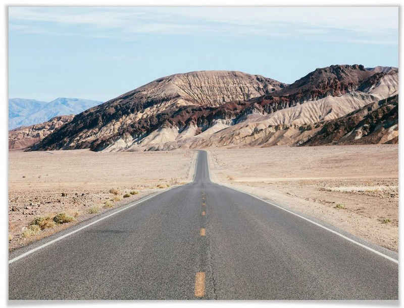 Wall-Art Poster Death Valley, Wüste (1 St), Poster, Wandbild, Bild, Wandposter
