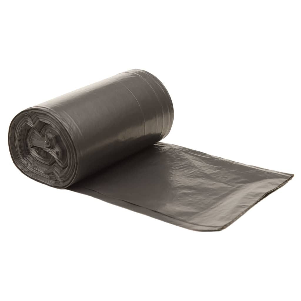vidaXL Müllbeutel Müllsäcke 250 Stk. Schwarz 35 L