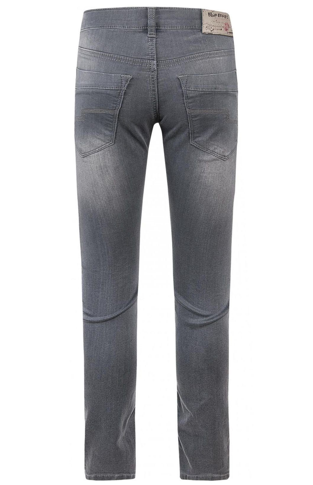 Jeans Regular-fit-Jeans EFFECT dark grey Hose Skinny fit regular BLUE ultrastretch