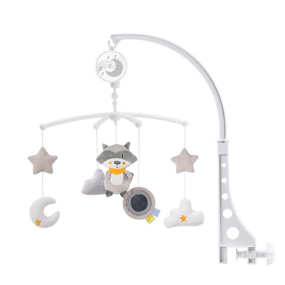 Fivejoy Adapter für Kinderwagen Rassel Spielzeug Bett Glocke Säuglingsbett-spielzeug (Lustig Cartoon-rotationsglocke Indoor Baby Spiel & Schlaf Geburtstagsgeschenk)