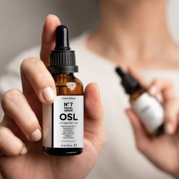 OSL Omega Skin Lab Gesichtsserum OSL Nr. 7 Serum 30 ml – Premium-Hautpflege-Gesichtsserum mit Ethylasco
