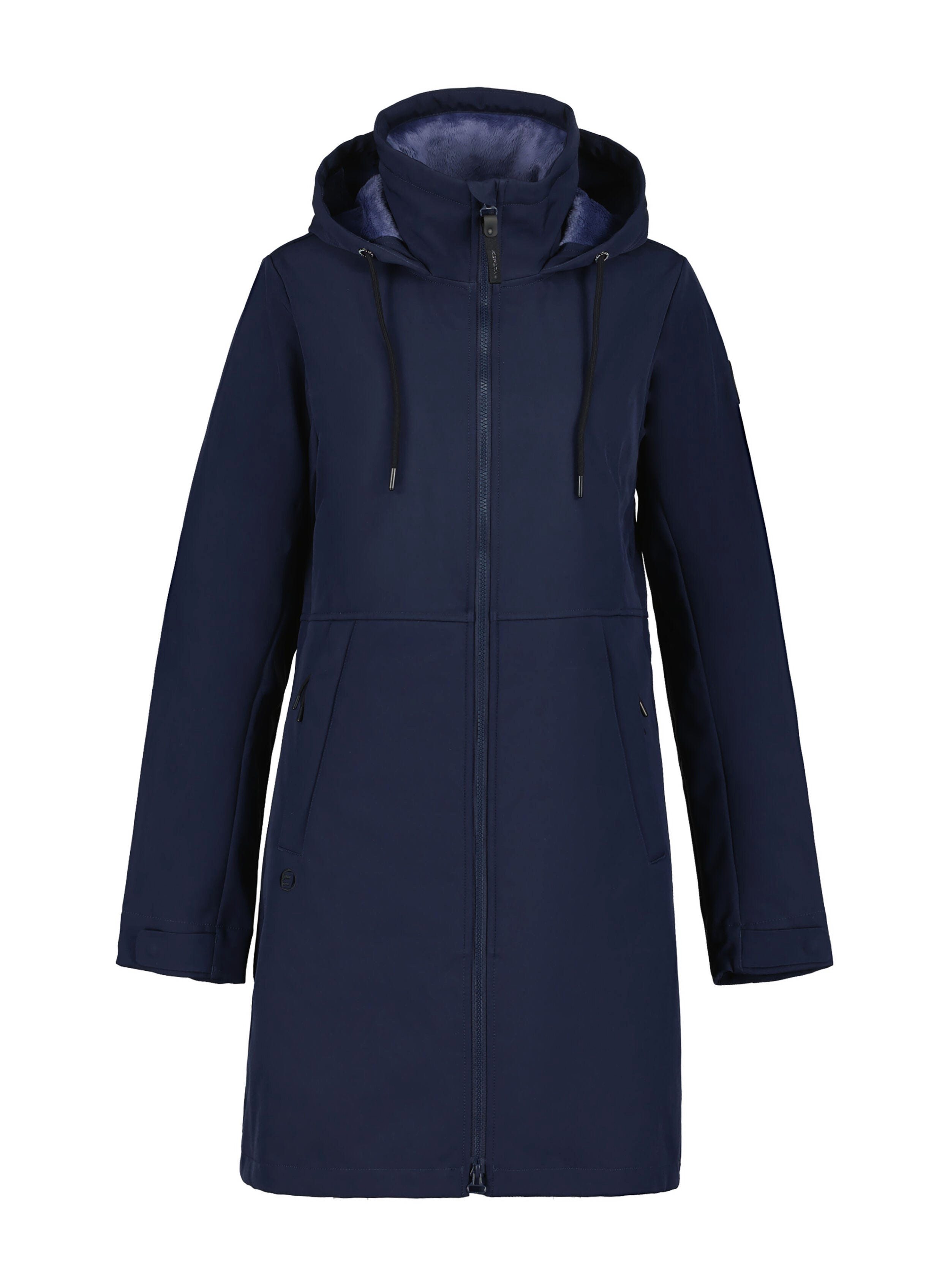 Icepeak Funktionsmantel D SOFTSHELLJACKE LANG AGARAM