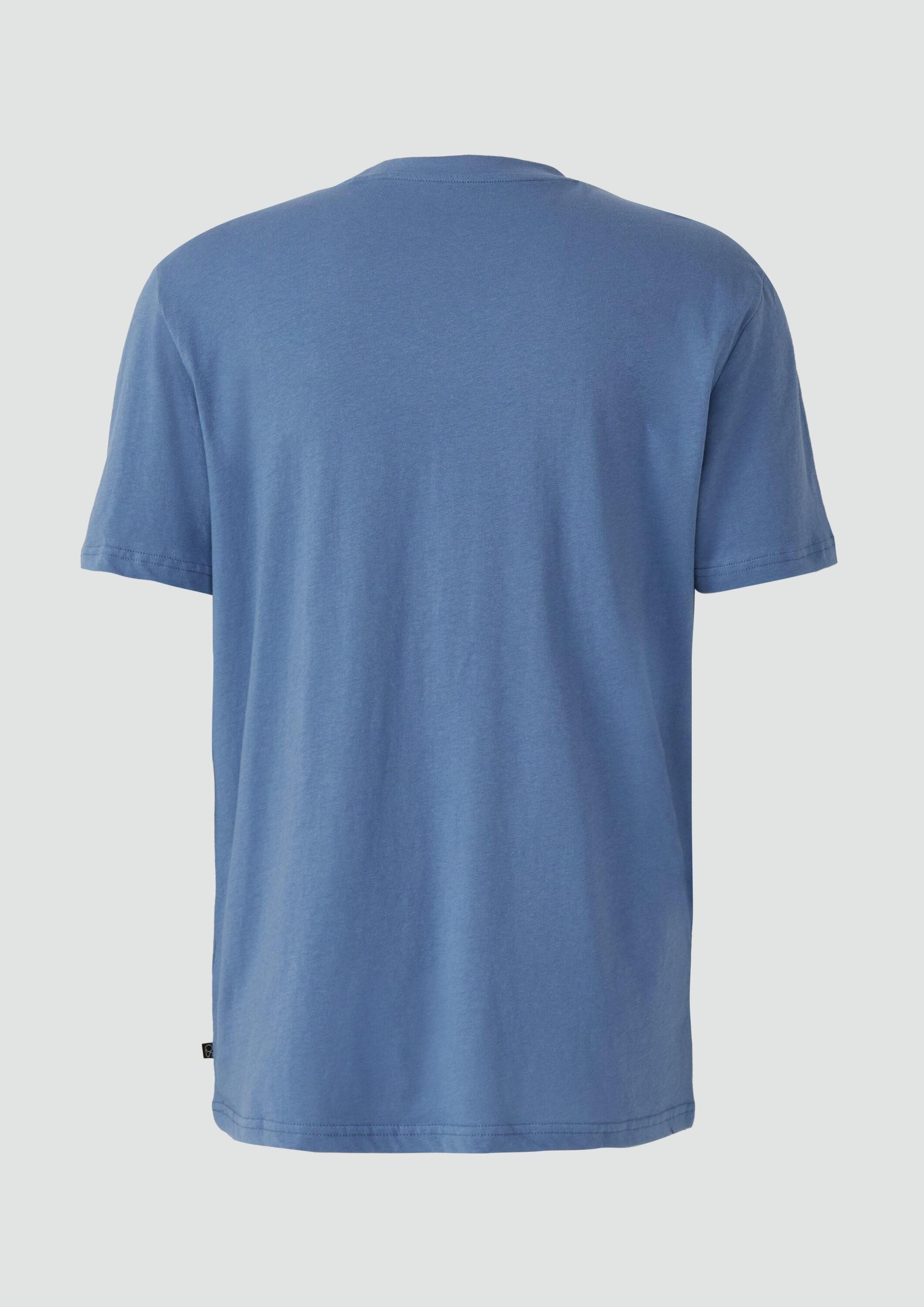 QS Kurzarmshirt T-Shirt T-Shirt mit Rundhalsausschnitt günstig online kaufen