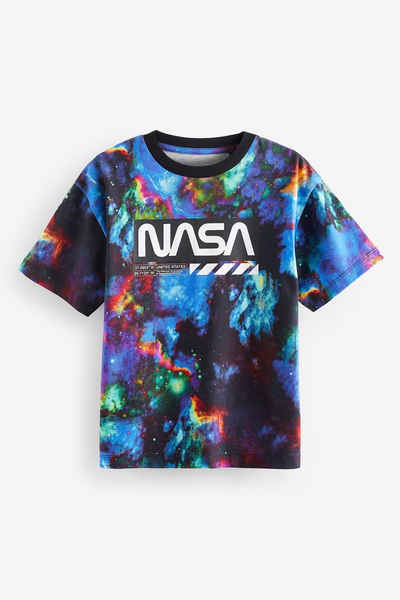 Next T-Shirt Lizenziertes, gemustertes T-Shirt NASA (1-tlg)