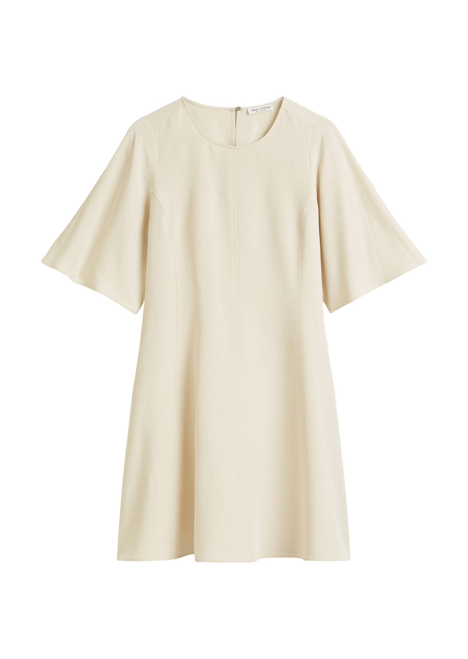 Midikleid aus TENCEL™ Lyocell-Leinen-Mix