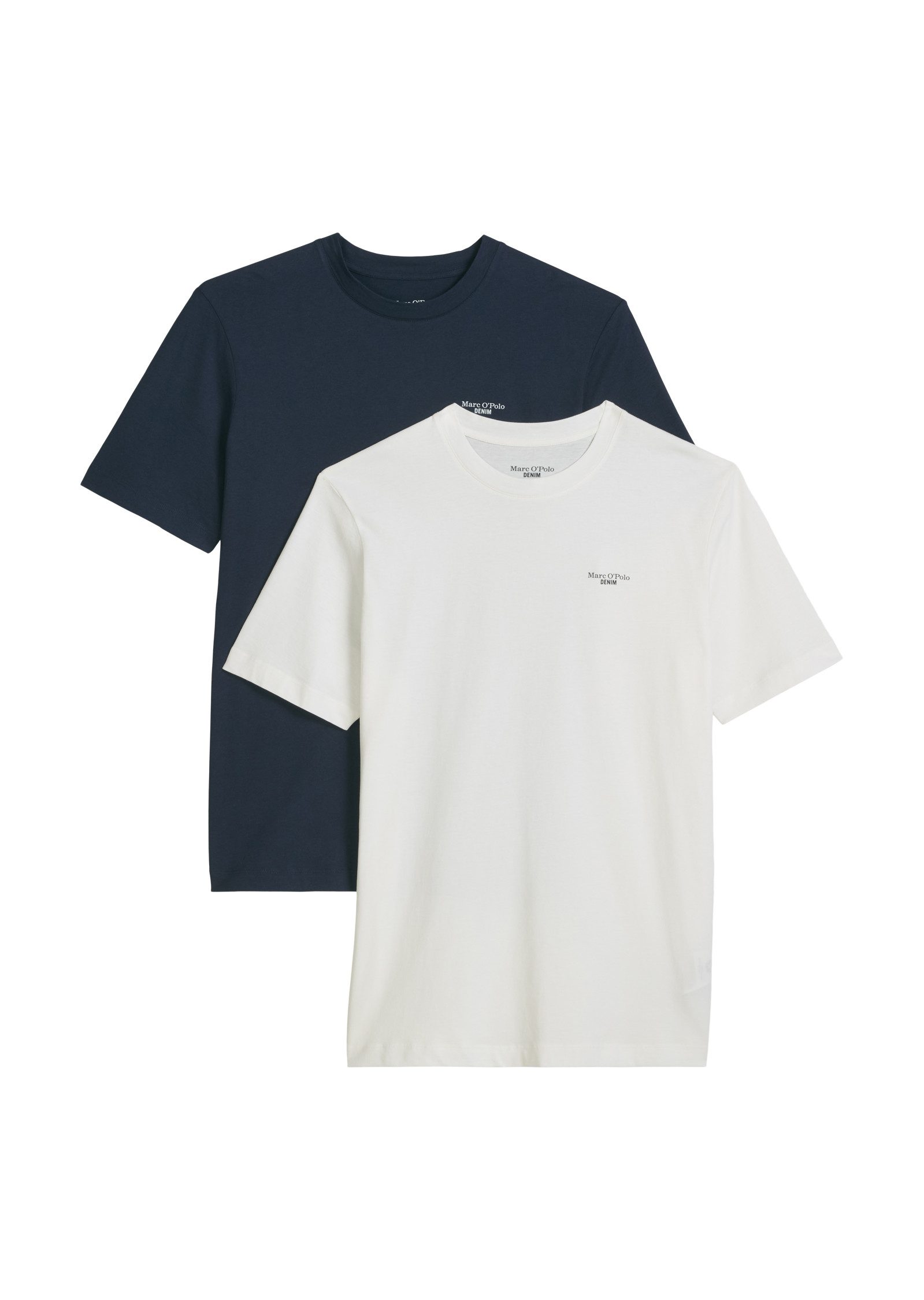 Marc O'Polo DENIM T-Shirt regular fit im 2er Pack, in softem Single Jersey günstig online kaufen
