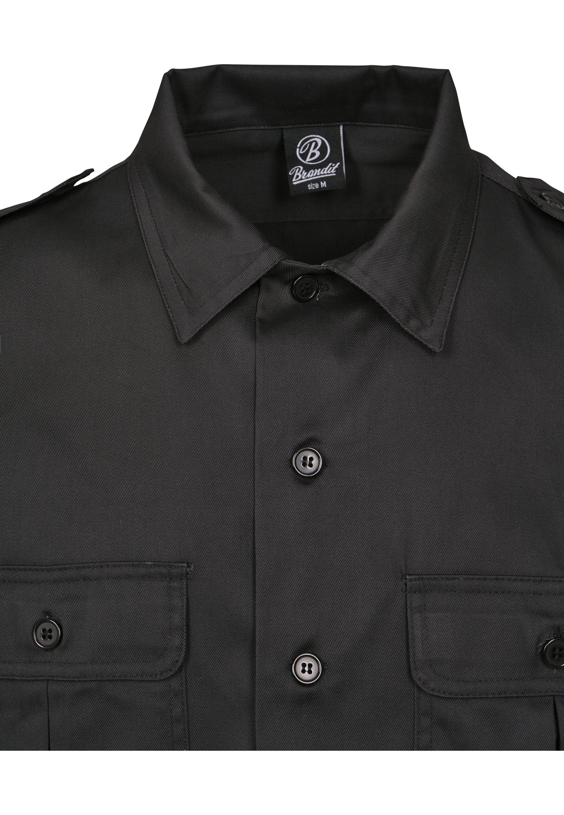 Brandit Langarmhemd Brandit Herren Short Sleeves US Shirt (1-tlg)