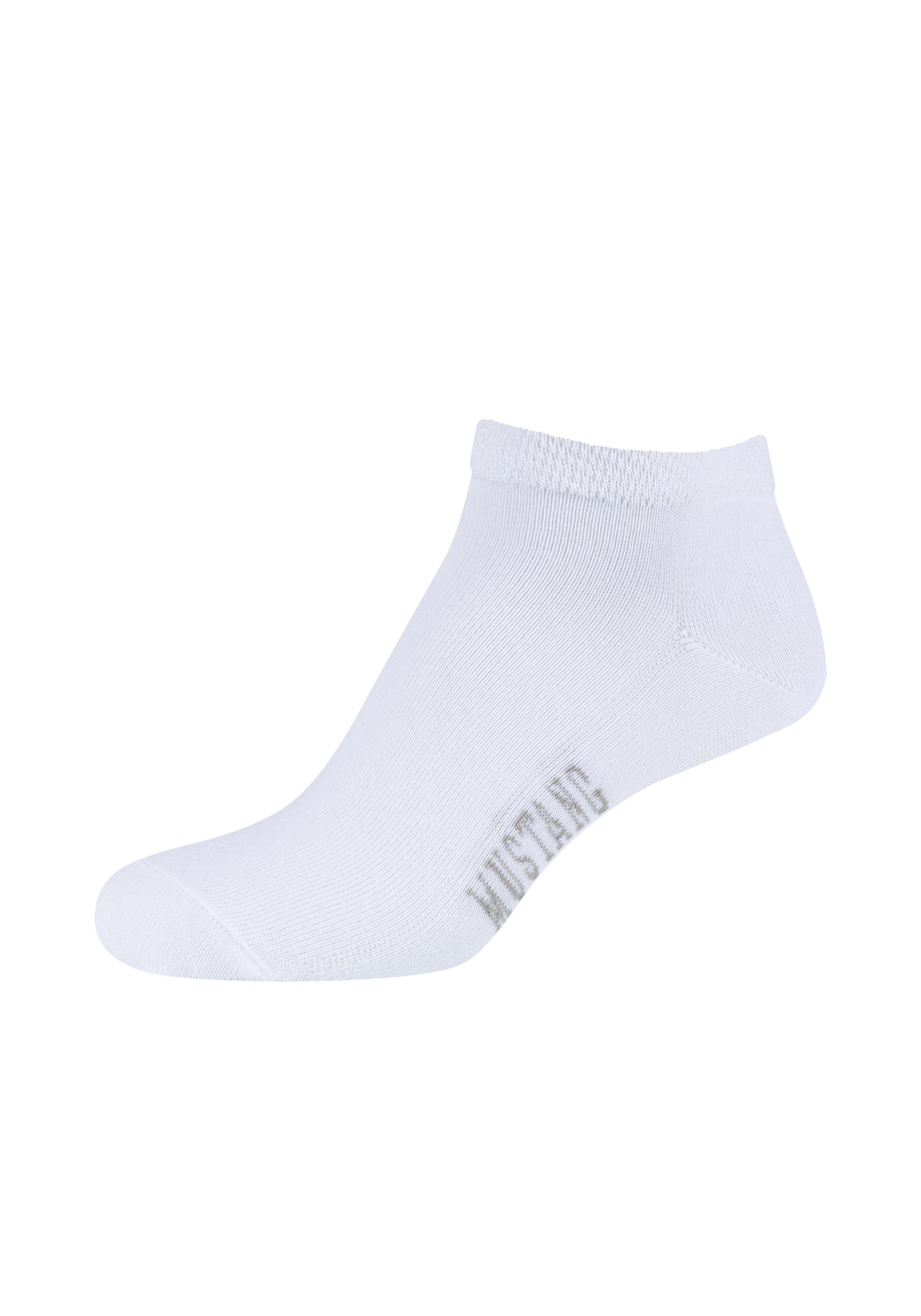 MUSTANG Kurzsocken casual (6-Paar) mit elastischem Komfortbund