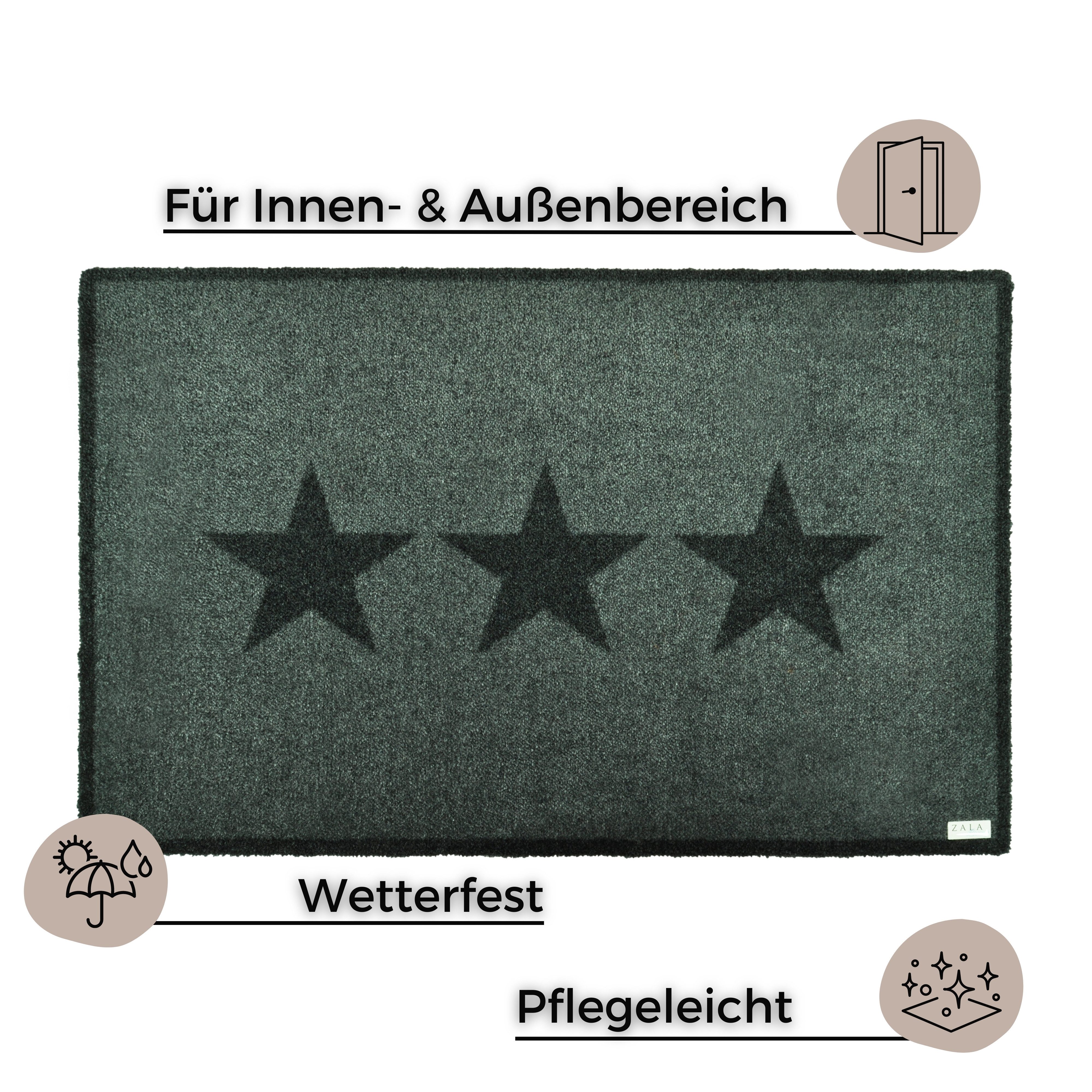 HANSE Home Fußmatte Sterne, Türmatte, rechteckig, günstig online kaufen