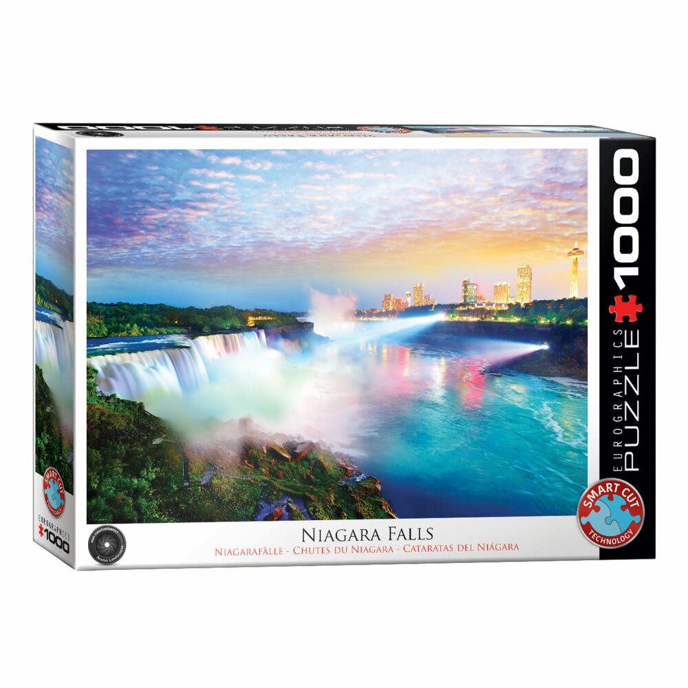 EUROGRAPHICS Puzzle Niagarafälle, 1000 Puzzleteile