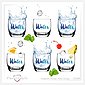 PLATINUX Glas »Trinkgläser«, Glas, mit Water-Print 260ml (max.310ml) Set 6-Teilig Wassergläser Saftgläser Getränkeglas, Bild 7