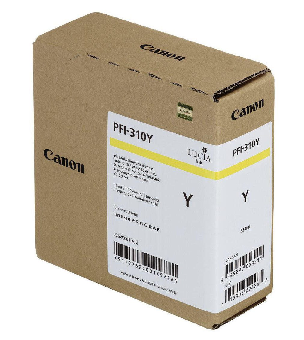Canon Canon PFI-310Y Druckerpatrone gelb Tintenpatrone