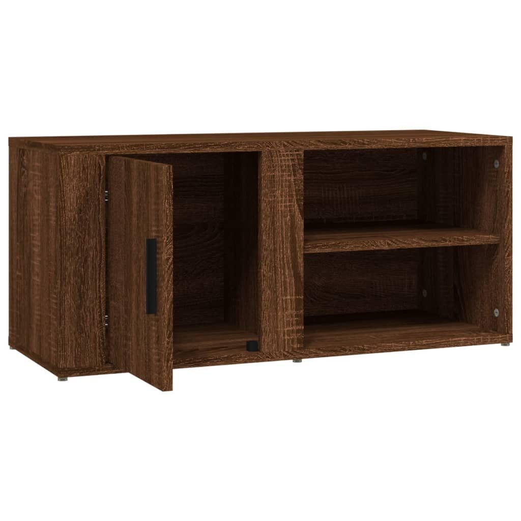 Eiche TV-Schränke 2 80x31,5x36 Braun Stk. cm furnicato Holzwerkstoff TV-Schrank