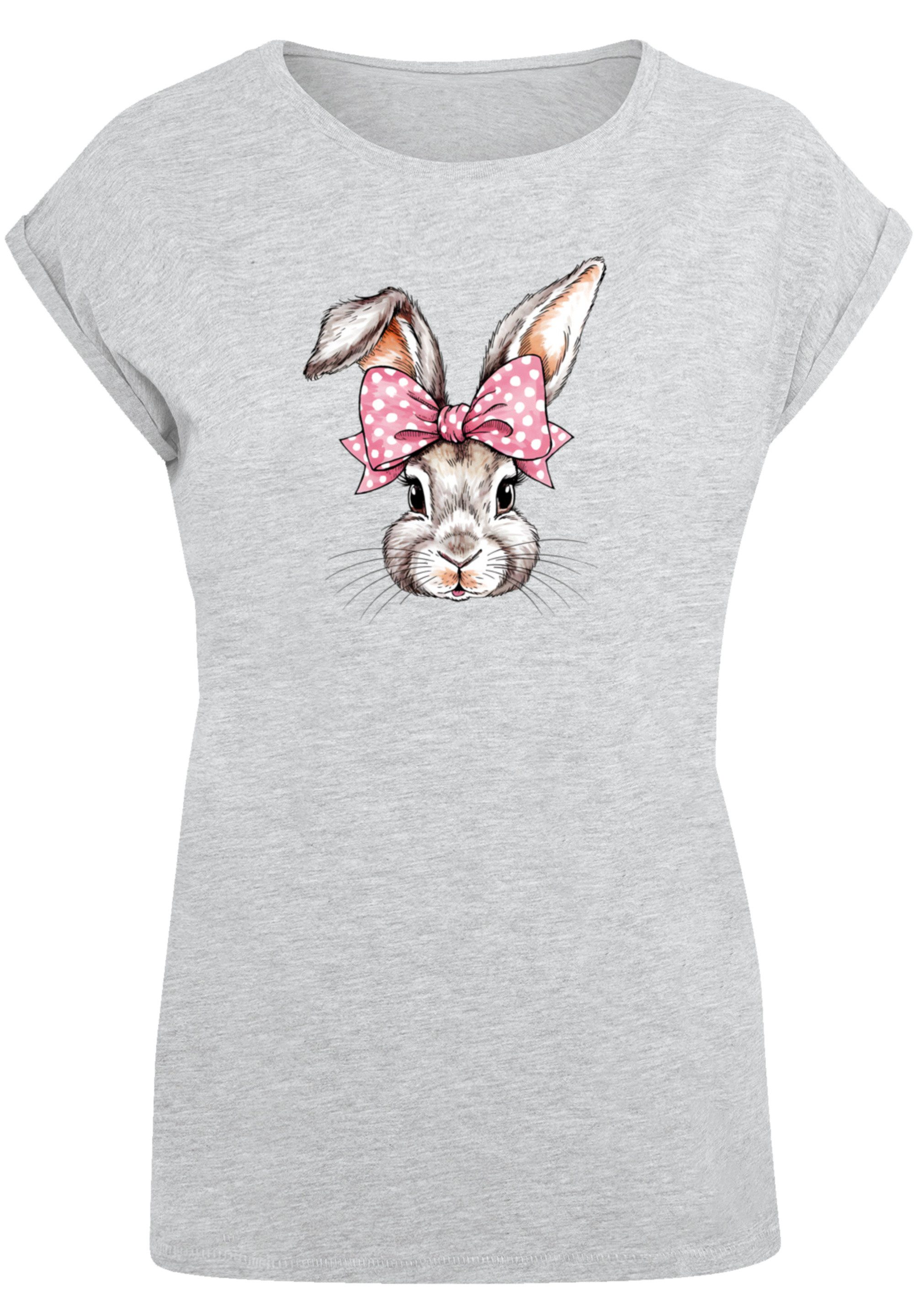 F4NT4STIC T-Shirt Niedlicher Hase mit Schleife günstig online kaufen