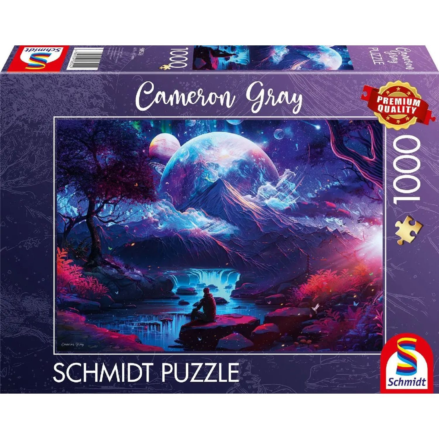 Schmidt Spiele Puzzle Himmelsflüstern, 1000 Puzzleteile