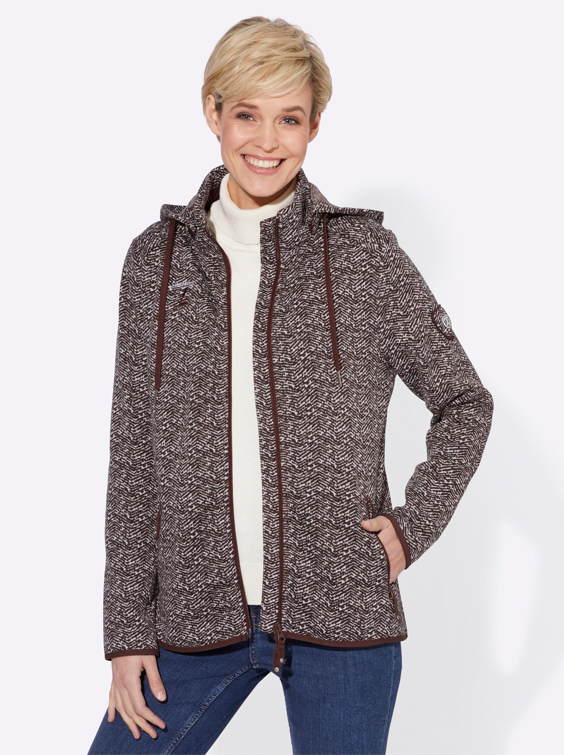 Witt Fleecejacke Kapuzenfleecejacke günstig online kaufen