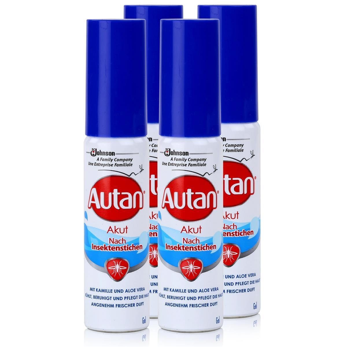 Autan Insektenspray Autan nach Insektenstichen AKUT 25ml Gel - mit Kamille und Aloe Vera (