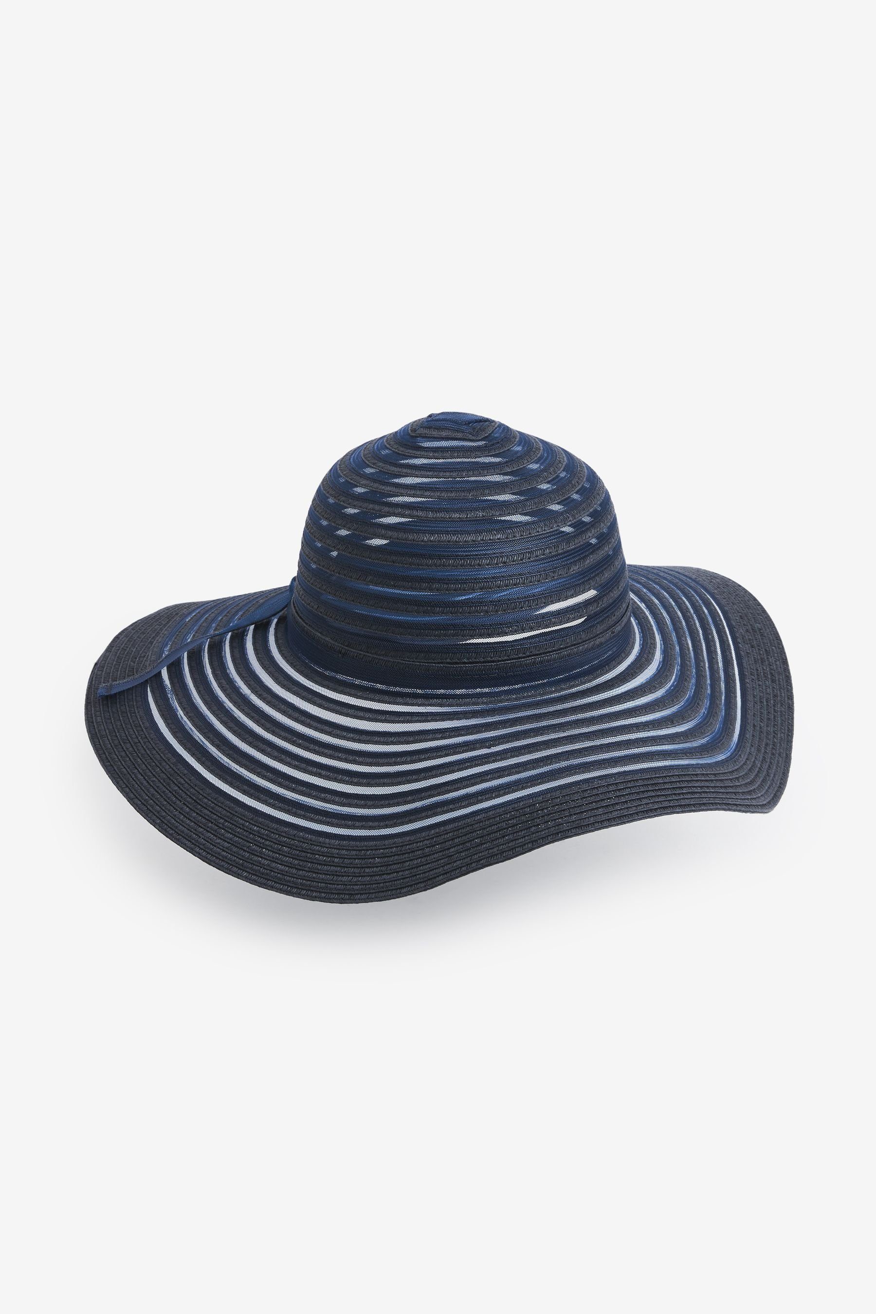 Next Sonnenhut Festlicher Hut für die Hochzeit (1-St) Navy Blue