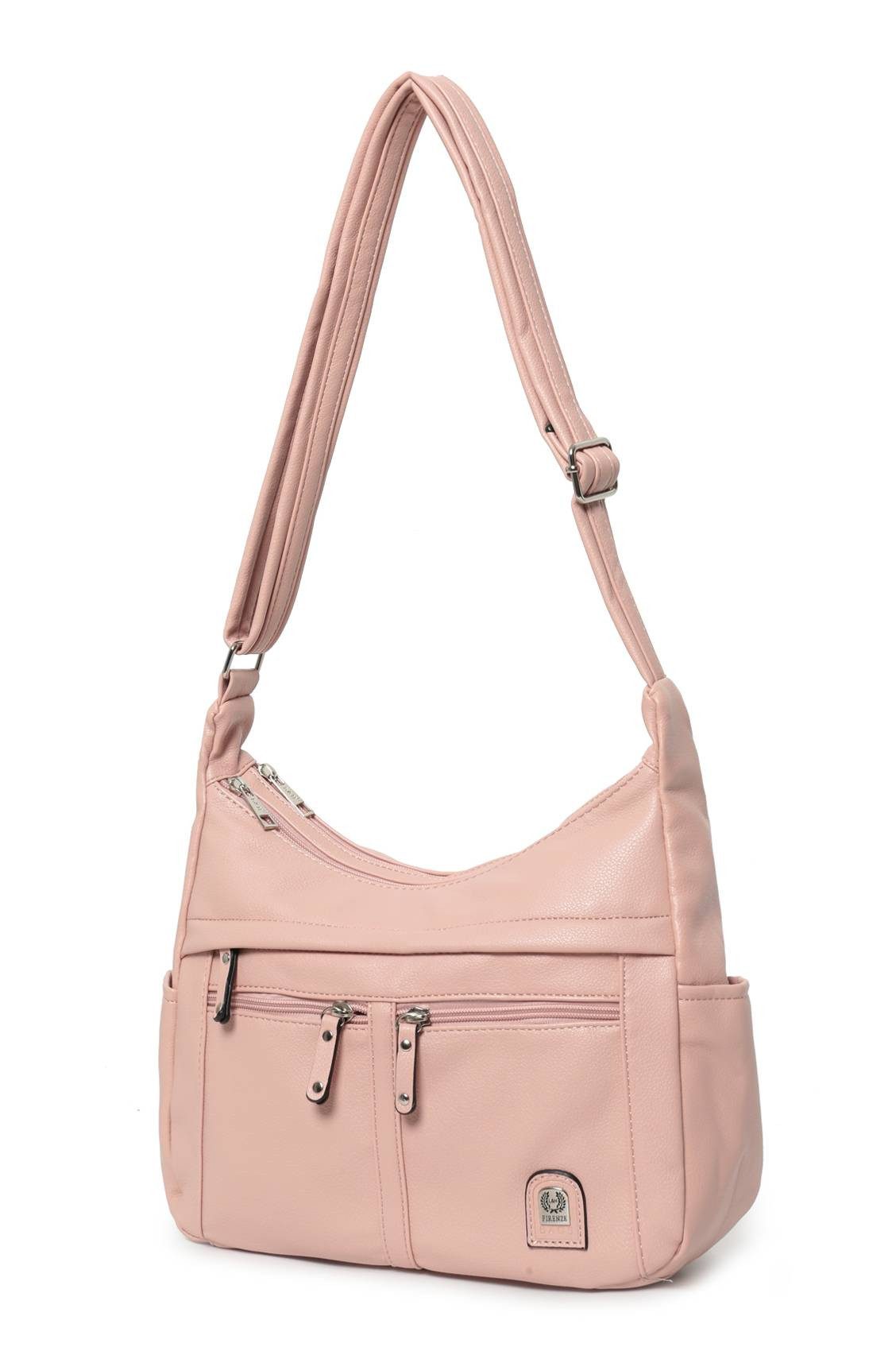 ITALYSHOP24 Schultertasche Damen Tasche Vintage Shopper günstig online kaufen