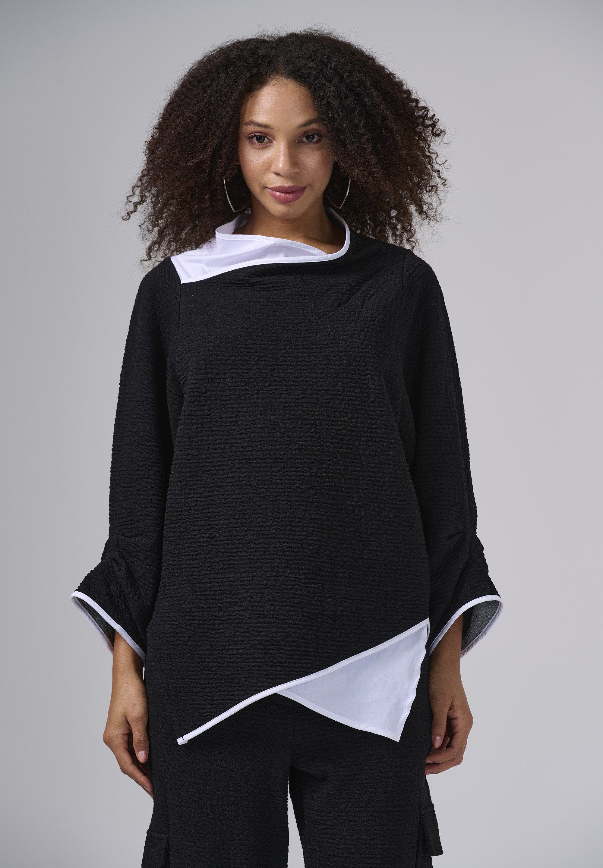 MISH Strickpullover Lydia Zweifarbiges Kombinationsoberteil mit günstig online kaufen