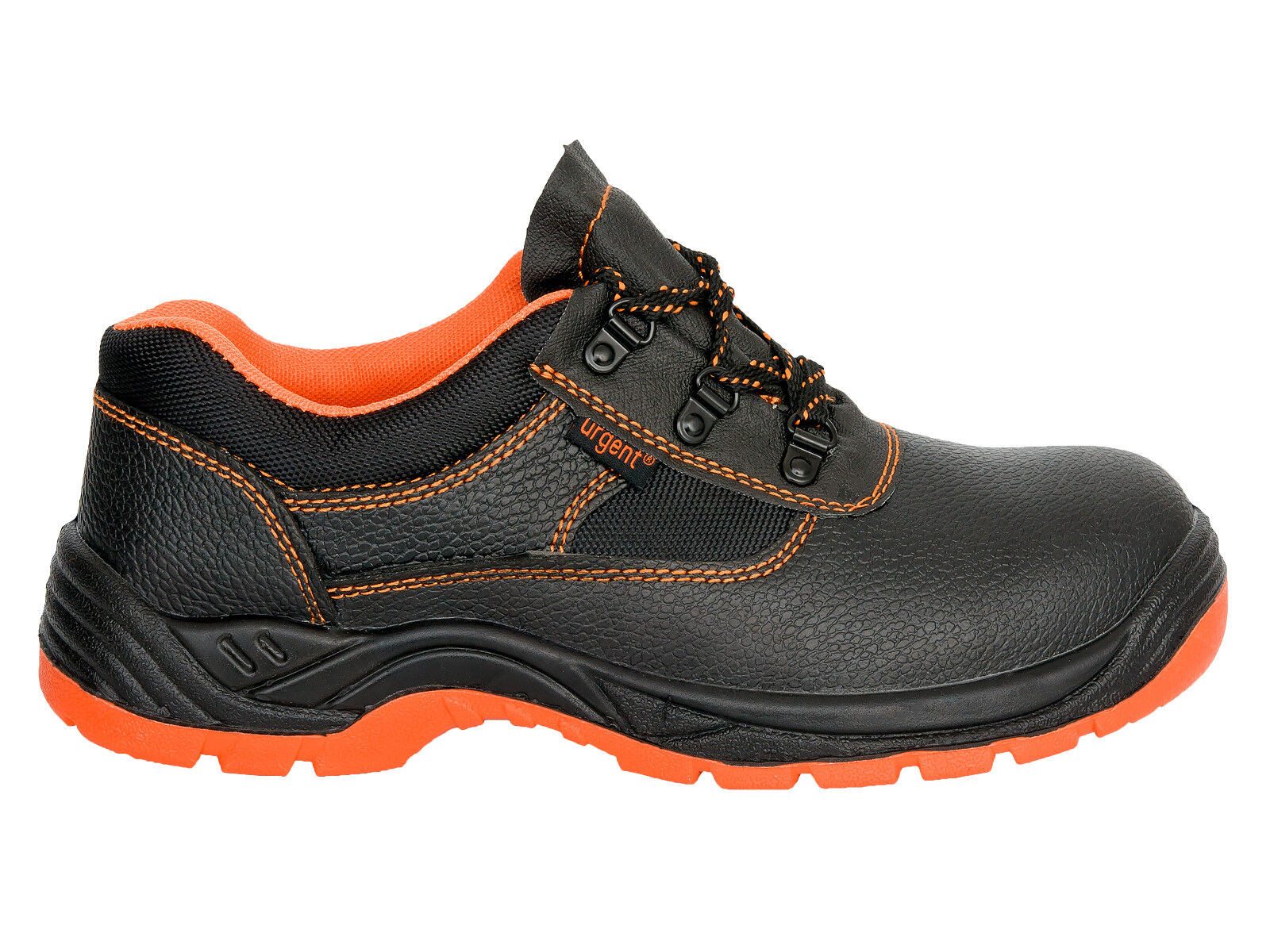 Urgent Arbeit Halbschuhe S1 Sicherheitsschuhe Bauschuhe Orange Stahlkappe Arbeitsschuh – Bild 5 von 5