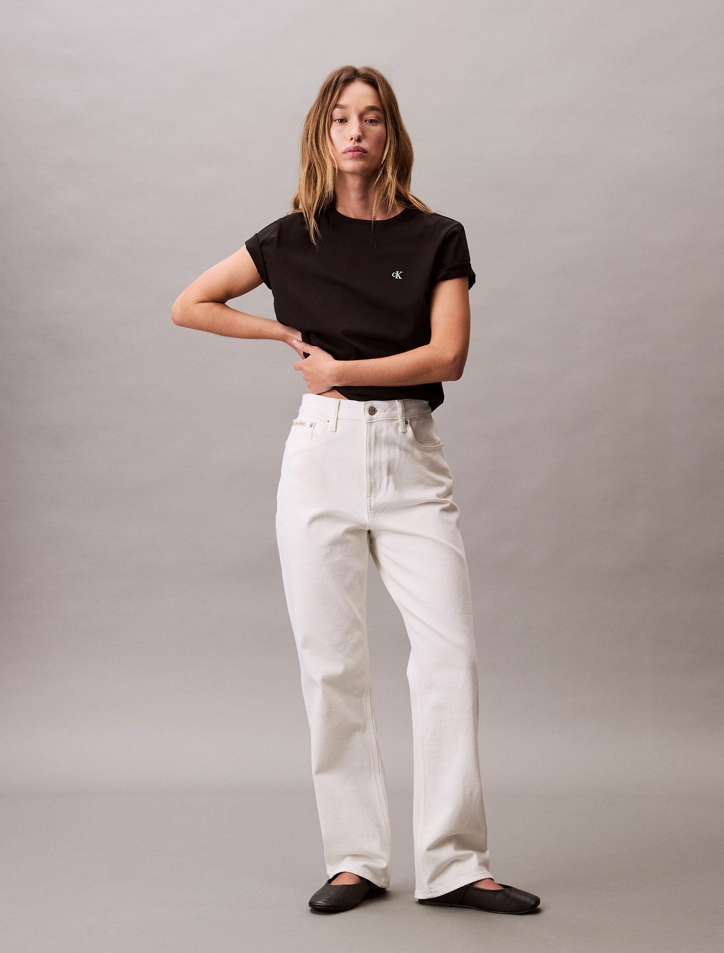 Calvin Klein Jeans T-Shirt SS MONOGRAM CREW TEE Mit Rundhalsausschnitt
