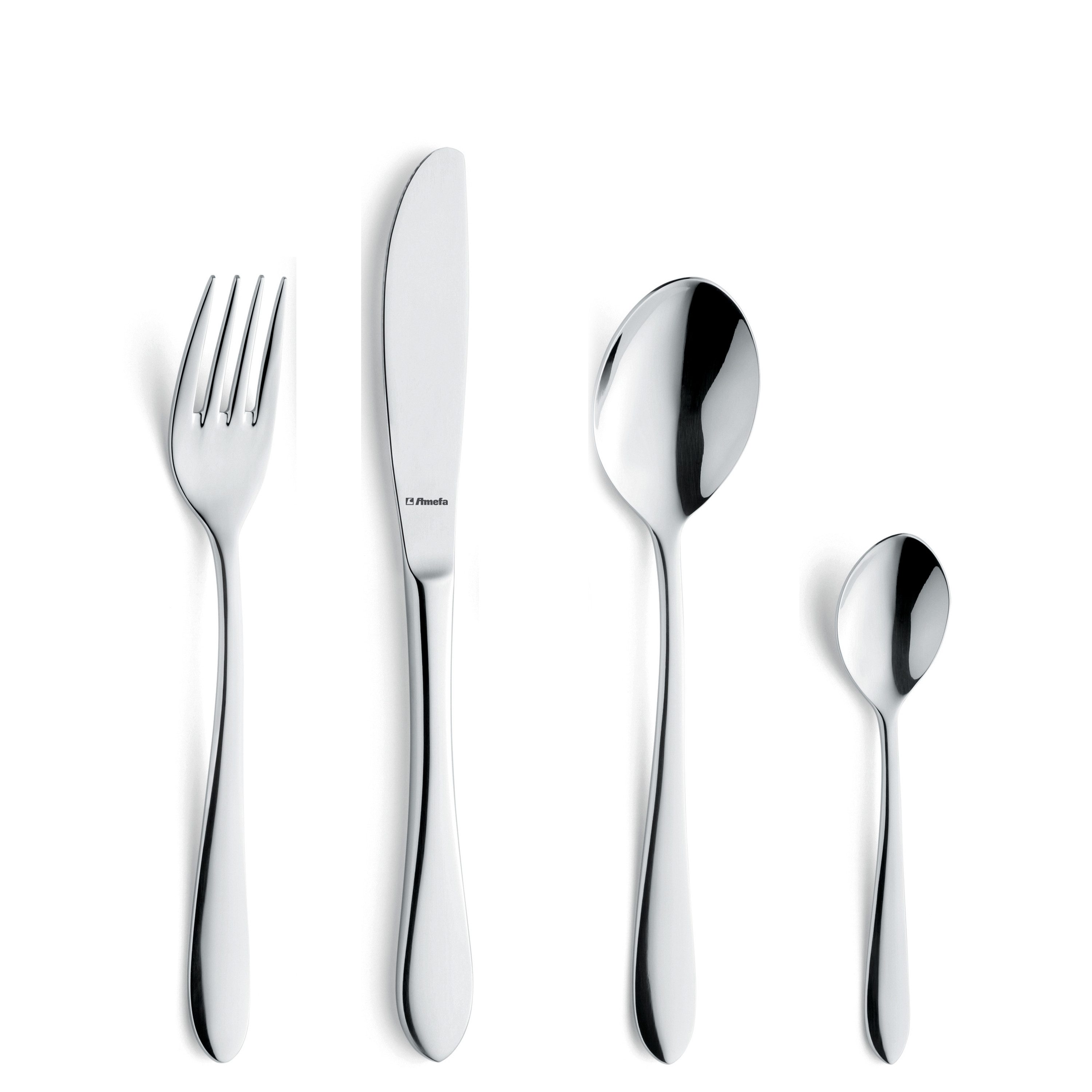 Amefa Besteck-Set SURE (16-tlg), 4 Personen, Edelstahl Rostfrei 18/0