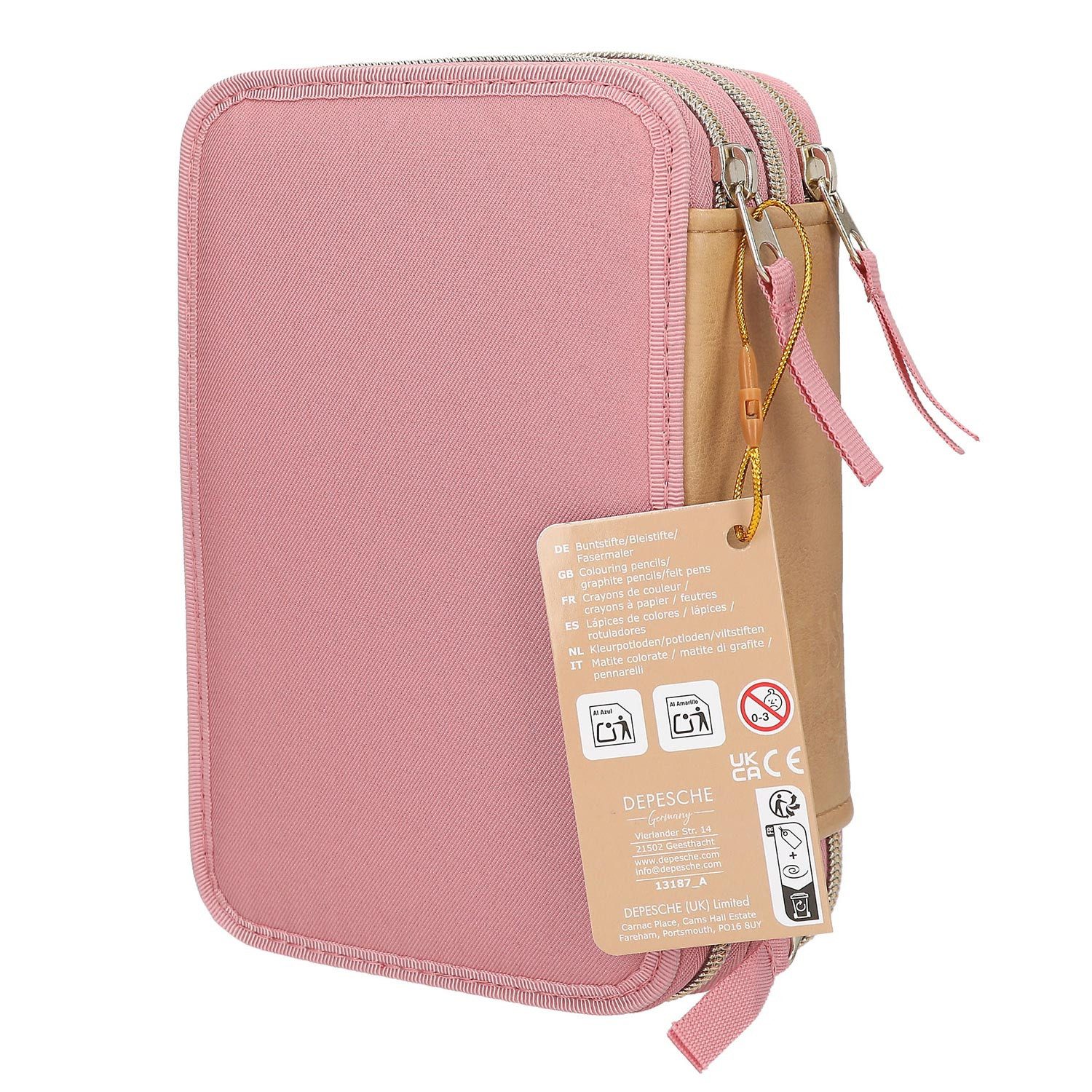 Depesche Federtasche Depesche 3-Fach Federtasche Miss günstig online kaufen