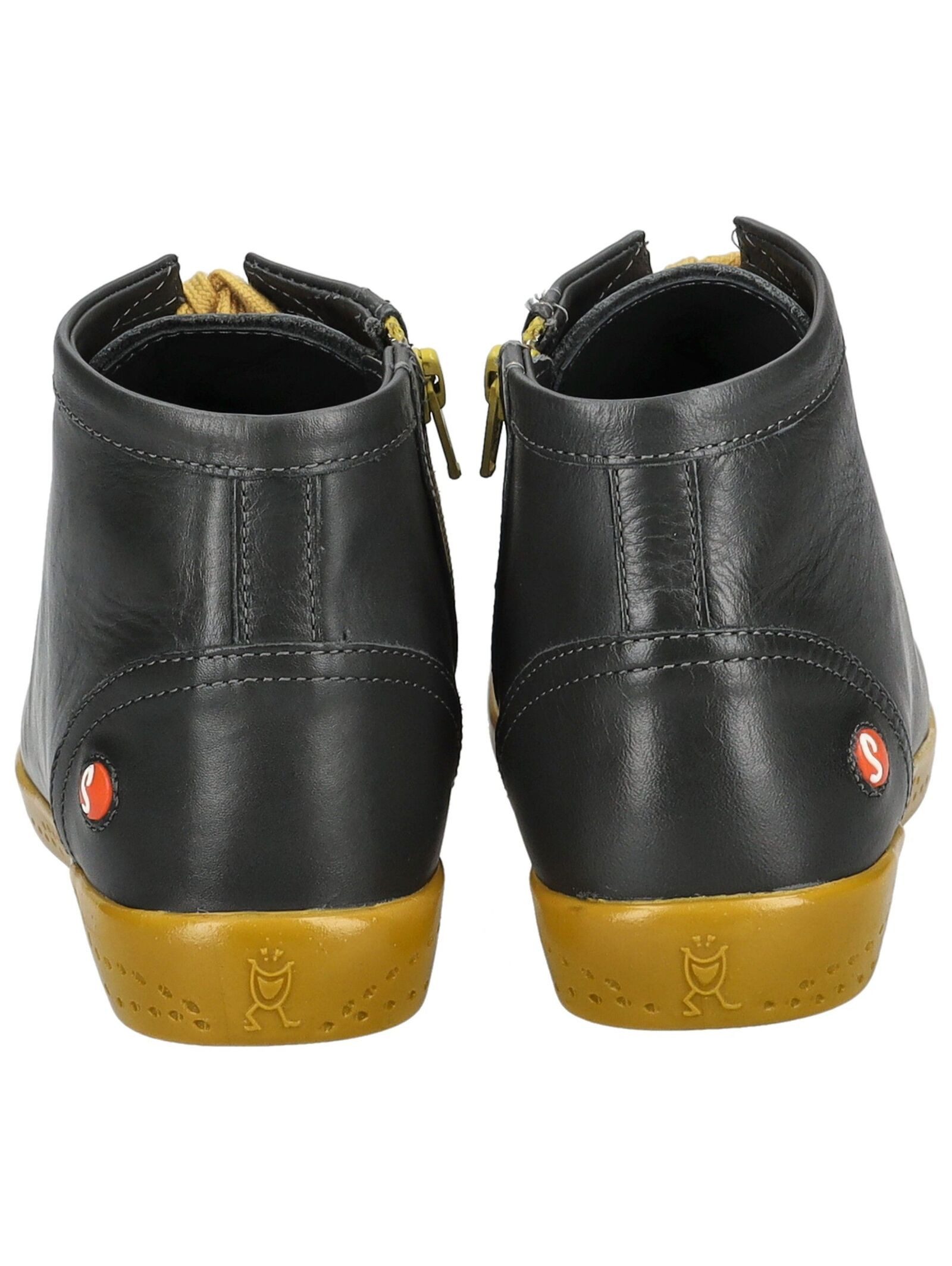 softinos softinos Stiefelette Leder Schnürstiefelette