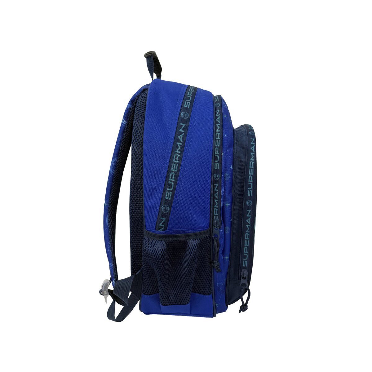 Superman Kinderrucksack Superman Rucksack 43cm Schulrucksack Blau (1-tlg)
