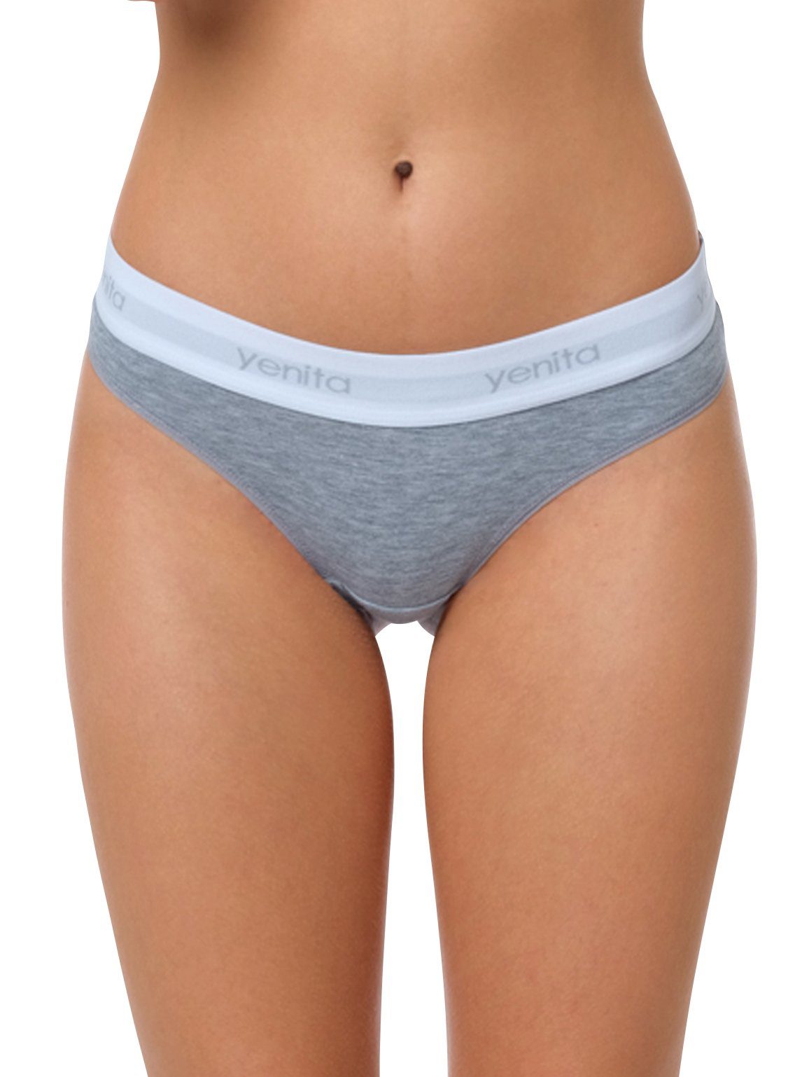 Yenita® String Modern-Sports-Collection (3-St) in angenehmer Baumwoll-Stretchqualität – Bild 2 von 5