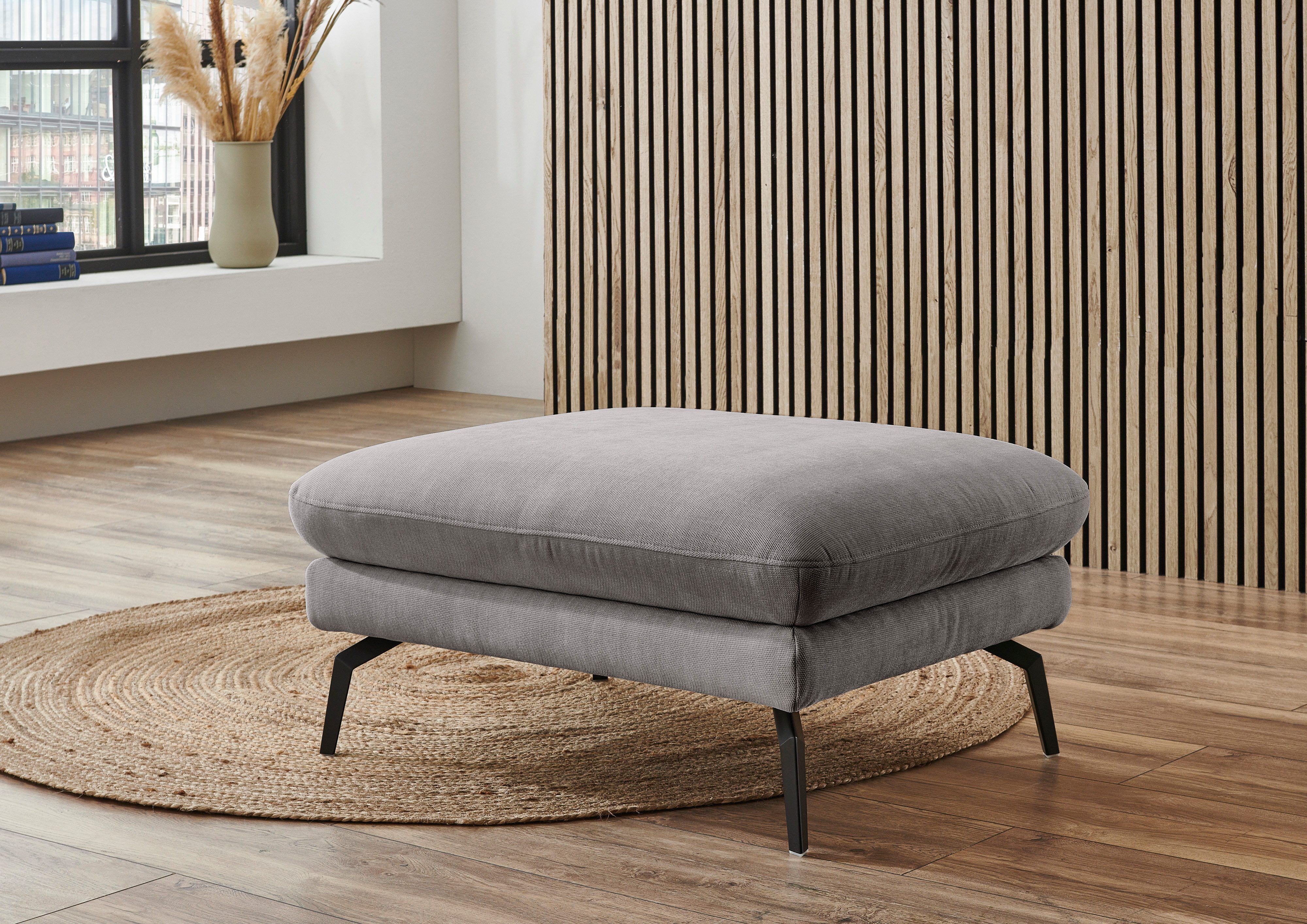 Die PlanBar Hocker MP-IN22025 (1 St), hochwertige Kaltschaumpolsterung, stylische Metallfüße