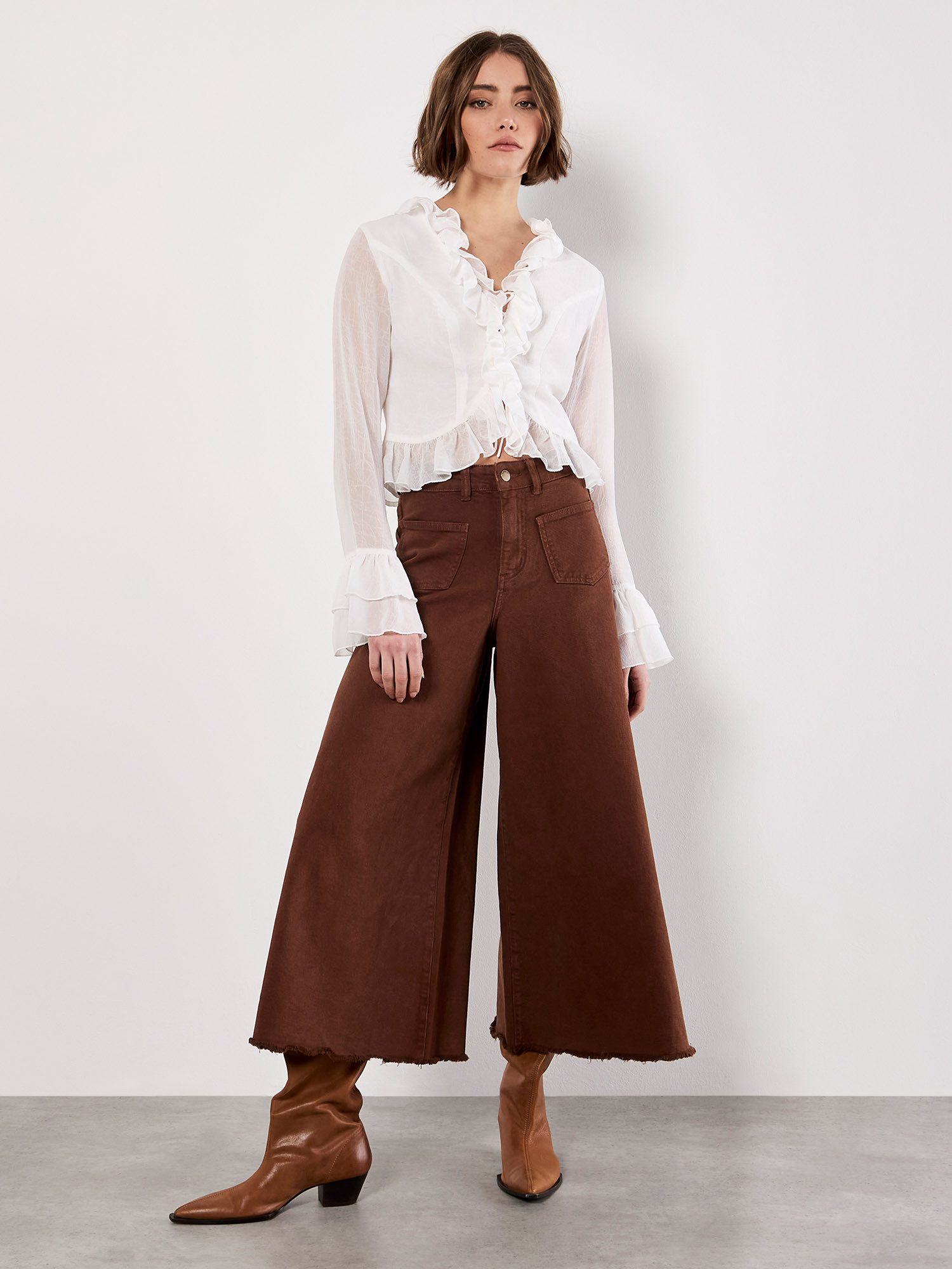 Apricot Rundhalspullover günstig online kaufen