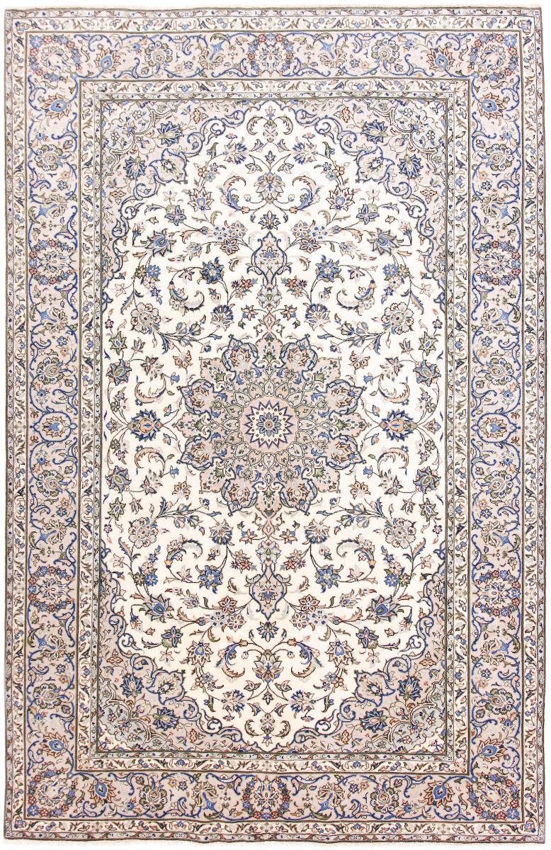Orientteppich Keshan 197x301 Handgeknüpfter Orientteppich / Perserteppich, Nain Trading, rechteckig, Höhe: 12 mm